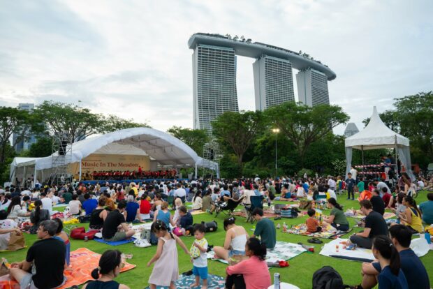 The SSO presented a series of free community concerts such as Music in the Meadow, March 2024.