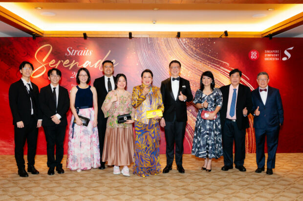 From L-R: Mr Eddy Chen, Mr Brett Yang, Ms Ong Shu Chen, Mr Lim Yan Pin, Ms Lim Kang Ning, Ms Kris Tan, Mr Lim Him Chuan, Mrs Shirley Yeo, Mr Nicky Yeo and Mr Lim Tiang Chuan. (Photo: Twist Media)