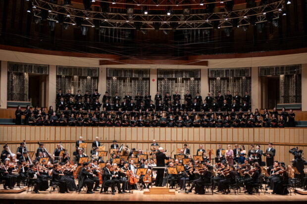 What a girls’ night out looks like for the four friends: Watching SSO perform Beethoven’s Ode to Joy in July 2024!