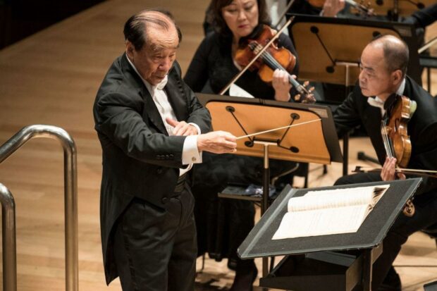 Maestro Choo Hoey’s last performance with the SSO was at its 35th anniversary concert, in 2014.