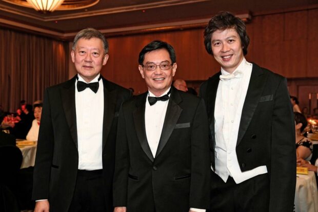 Goh Yew Lin, Minister Heng Swee Keat, Joshua Tan