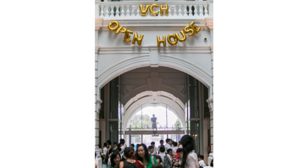 Victoria Concert Hall Open House, where visitors of all ages are invited to explore the building, learn about its history, and take part in various activities around the venue.