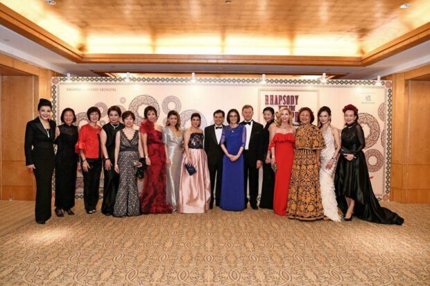 The SSO Ladies' League with guest of honour Minister Heng Swee Keat and Mrs Heng.