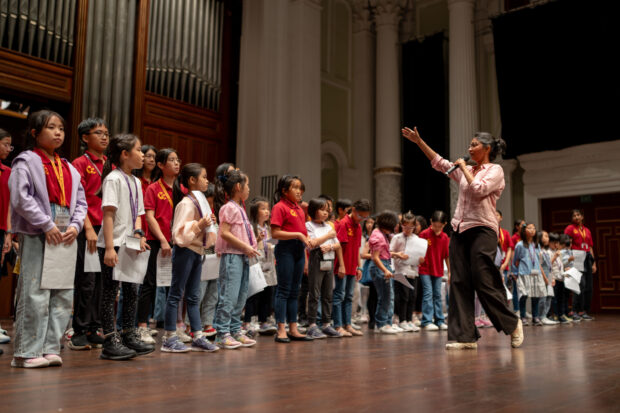 During the September holidays, The SSCC Experience welcomed over 150 young participants to explore choral and musical techniques.