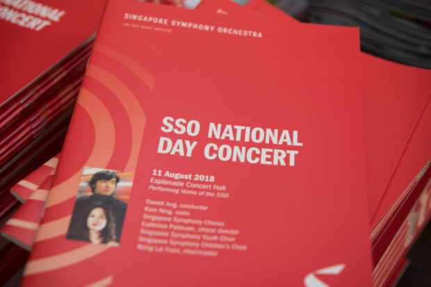 The SSO performed its first livestream via Facebook from the Esplanade Concert Hall.