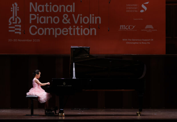 Our biennial National Piano & Violin Competition spotlights young talents across Singapore