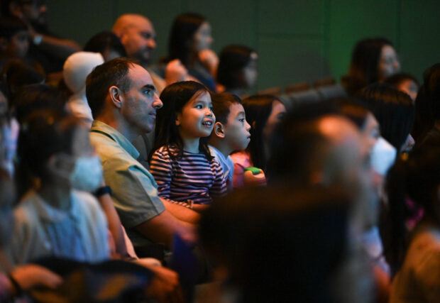 A young concertgoer experiencing the magic of a Children’s Concert