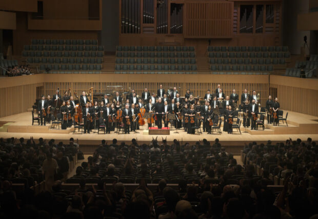 The SSO in Kyoto Concert Hall, as part of Asia Orchestra Week 2024
