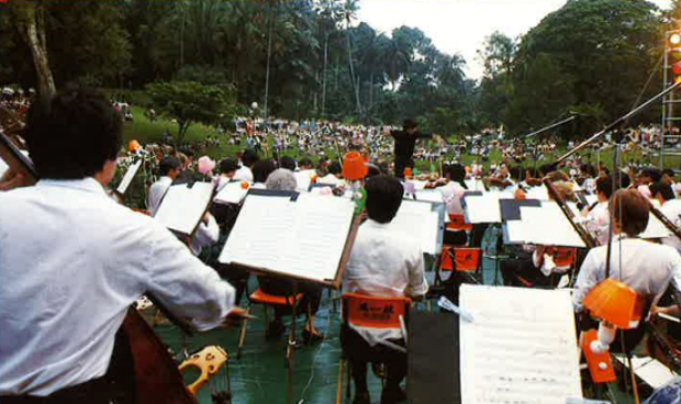 SSO Concert in the Park in 1985