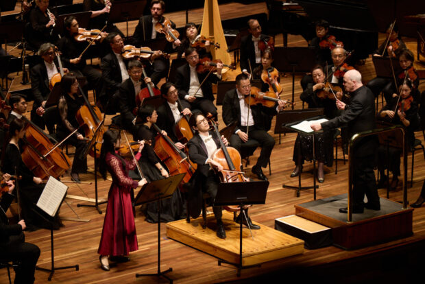 The Singapore Symphony performing in Melbourne's Hamer Hall in 2025.