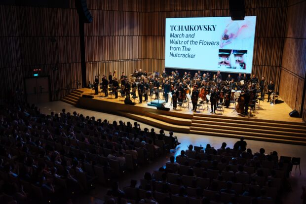 SSO performing at EJC’s auditorium for over 800 students and residents from the Bishan-Marymount area.