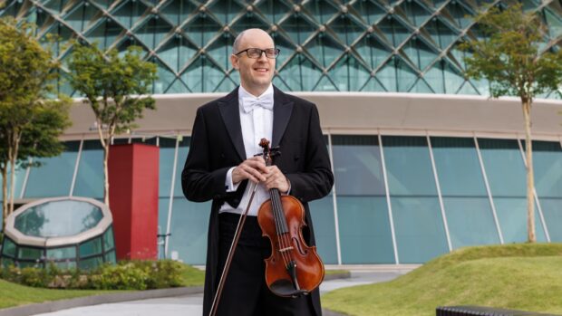 Singapore Symphony appoints Andrew Beer as concertmaster