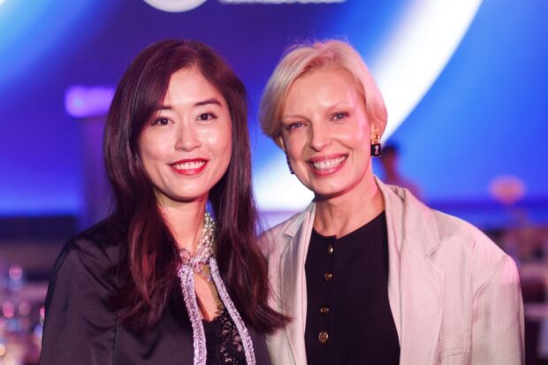 (L-R) Michelle Kan, Eva Patel