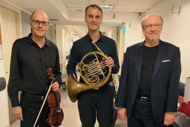 A bucket-list moment for Andrew with pianist Marc-André Hamelin, joined by Principal Horn Austin Larson.