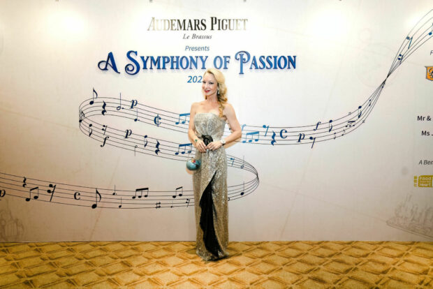 Paige dazzled at our fundraising gala in 2023, A Symphony of Passion.