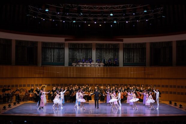 SNYO in collaboration with Singapore Ballet back in June 2023.
