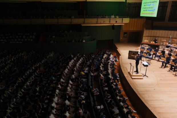 SSO Demonstration Concert for School Bands 2025.