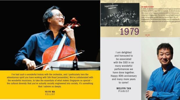 Artistes like Yo-Yo Ma and Melvyn Tan share warm messages and video greetings for SSO's 40th year