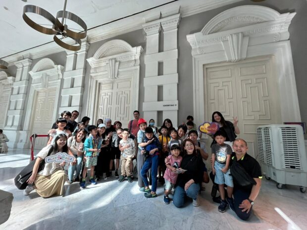 Invited beneficiaries from Be Kind Singapore after our Halloween Spooktacular! concert